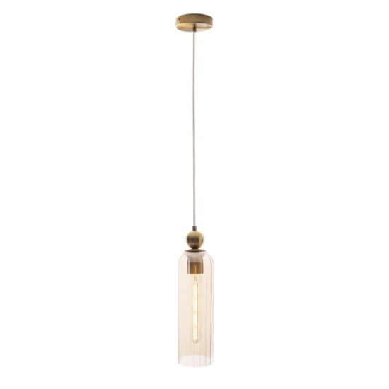 LAMPA WISZĄCA CAMPANILA CHAMPAGNE GLASS P0510 MAXLIGHT - zdjęcie produktu
