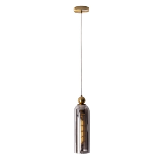 LAMPA WISZĄCA CAMPANILA SMOKY GLASS P0511 MAXLIGHT - zdjęcie produktu
