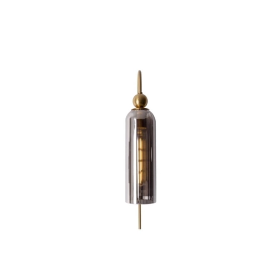 KINKIET CAMPANILA SMOKY GLASS W0333 MAXLIGHT