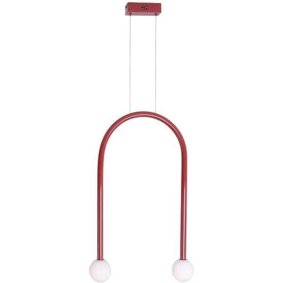 Lampa Wisząca Enigma Czerwona P0523 MaxLight - zdjęcie produktu