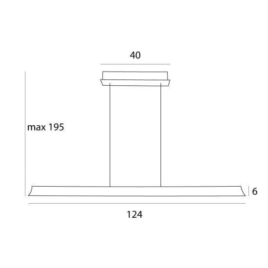 Lampa Wisząca Jo-Jo Simple Grey P0595 MaxLight