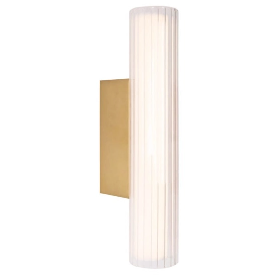 Kinkiet Fayette 31cm 6W Złoty IP44 3000K W0364 MaxLight - zdjęcie produktu