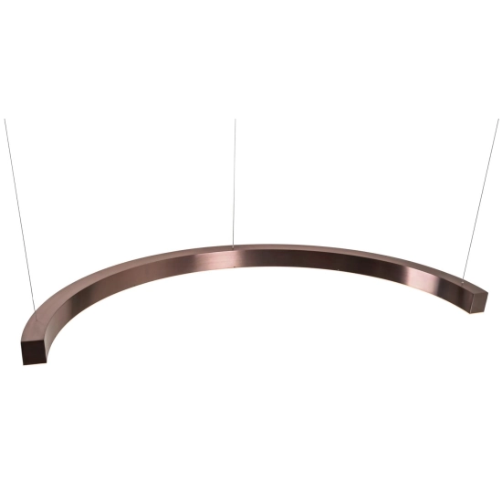 Lampa Wisząca Lotus 33W Brushed Bronze P0572D MaxLight