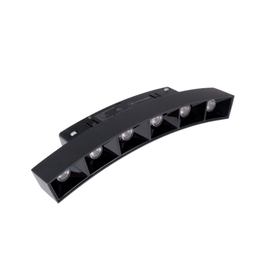 Magnetic M0039N Lampa Magnetyczna Liniowa Czarna System On/off 6W 349LM 3000K Maxlight - zdjęcie produktu