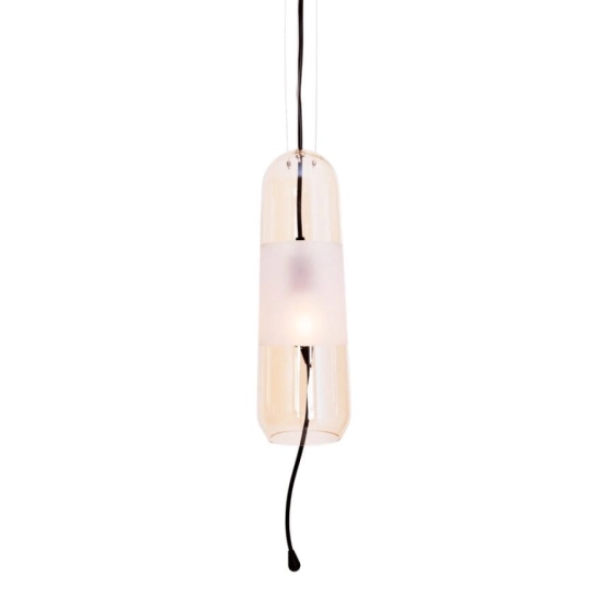 Lampa Wisząca Mauri 1 Champagne Glass P0589 MaxLight