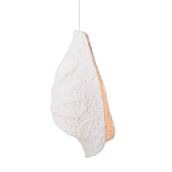 Lampa Wisząca Concha Biała P0540 MaxLight