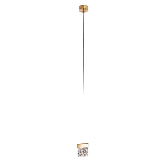 Lampa Wisząca Vetro Brushed Gold P0573D MaxLight - zdjęcie produktu