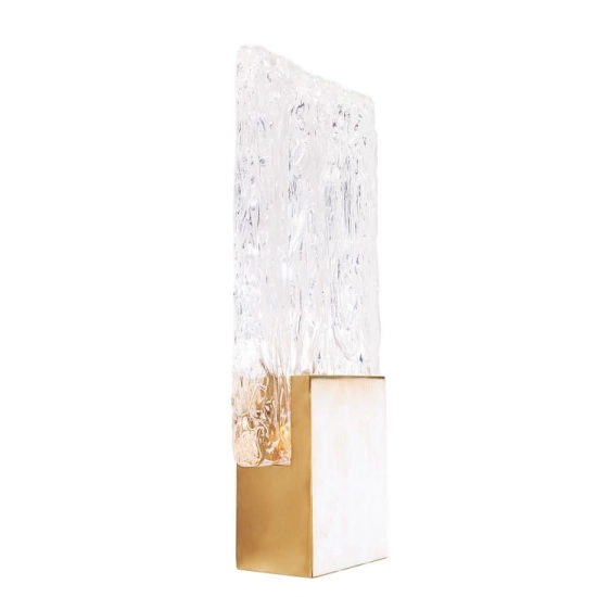 Kinkiet Vetro Brushed Gold W0360 MaxLight