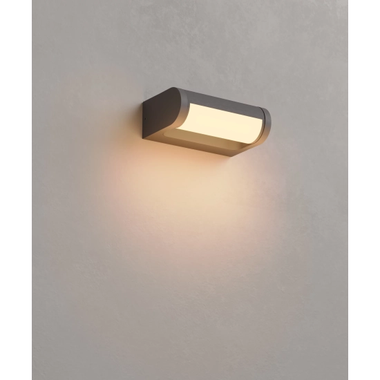 Lampa Zewnętrzna Solden 12W Antracyt IP65 W0464 MaxLight