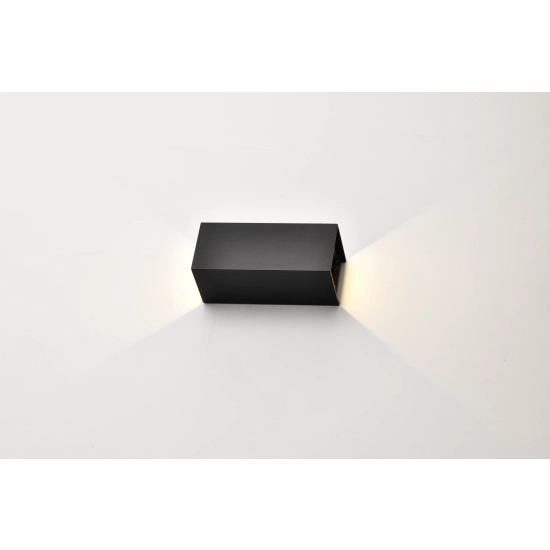 Lampa Zewnętrzna Zermat 12W Czarna IP65 W0467 MaxLight