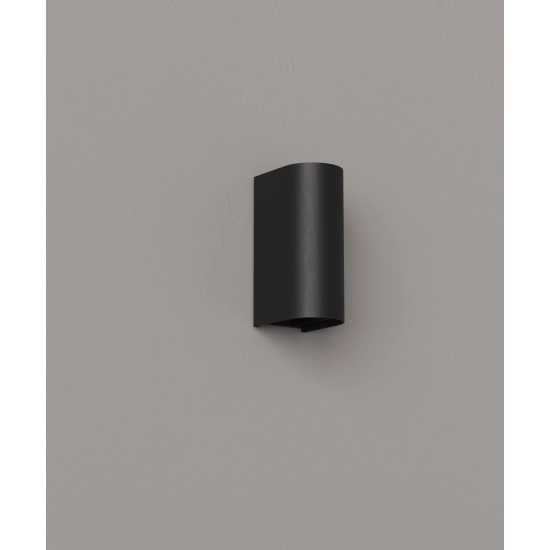 Lampa Zewnętrzna Badia 12W Czarna IP65 W0469 MaxLight