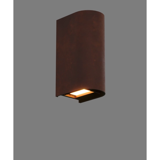 Lampa Zewnętrzna Badia 12W Corten IP65 W0470 MaxLight