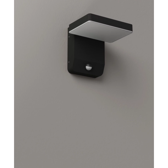 Lampa Zewnętrzna Z Czujnikiem Ruchu Ladis 20W Czarny IP65 W0471 MaxLight