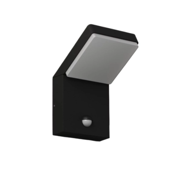 Lampa Zewnętrzna Z Czujnikiem Ruchu Fiss 20W Czarny IP66 W0472 MaxLight - zdjęcie produktu
