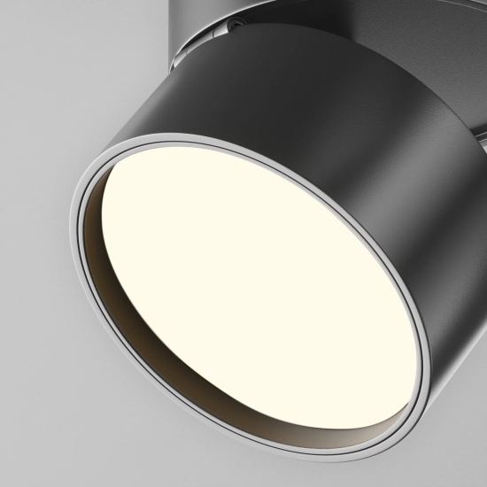 Plafon natynkowy Onda LED 12W 3000K czarny C024CL-12W3K-B-1 Maytoni - zdjęcie dodatkowe 2