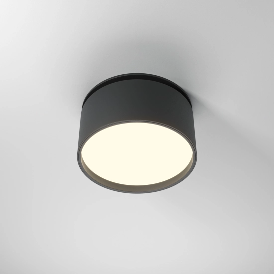 Oprawa stropowa podtynkowa Onda LED 12W czarny DL024-12W-DTW-B Maytoni - zdjęcie dodatkowe 3