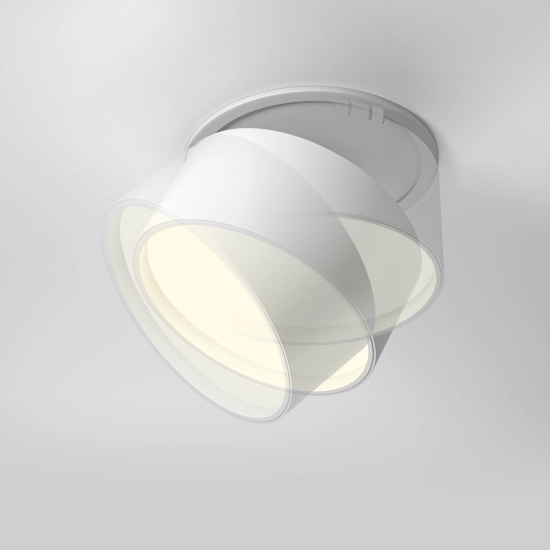 Oprawa stropowa podtynkowa Onda LED 12W biały DL024-12W-DTW-W Maytoni - zdjęcie dodatkowe 5