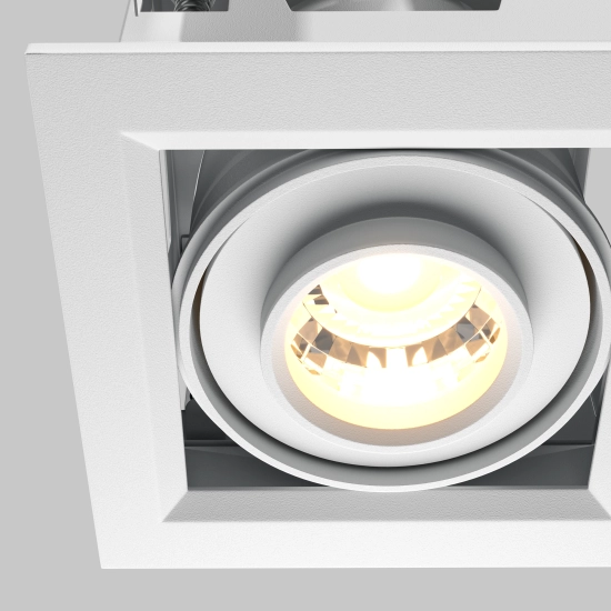 Lampa wpuszczana Metal Modern LED DL093-01-10W3K-W Maytoni - kolor biały - zdjęcie produktu