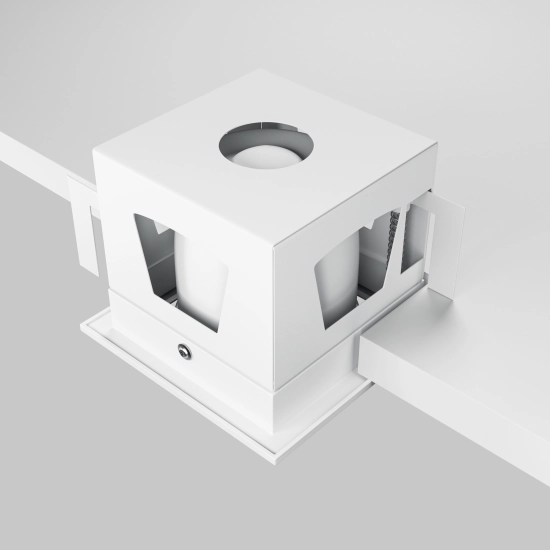 Lampa wpuszczana Metal Modern LED DL093-01-10W3K-W Maytoni - kolor biały - zdjęcie dodatkowe 5