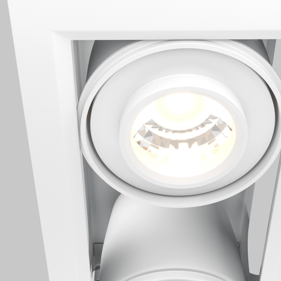 Lampa wpuszczana Metal Modern LED DL093-02-10W3K-W Maytoni - kolor biały - zdjęcie produktu