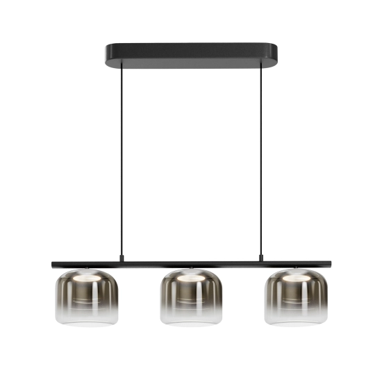 Lampa wisząca Maytoni MOD286PL-L12B3K - kolor czarny - zdjęcie dodatkowe 4
