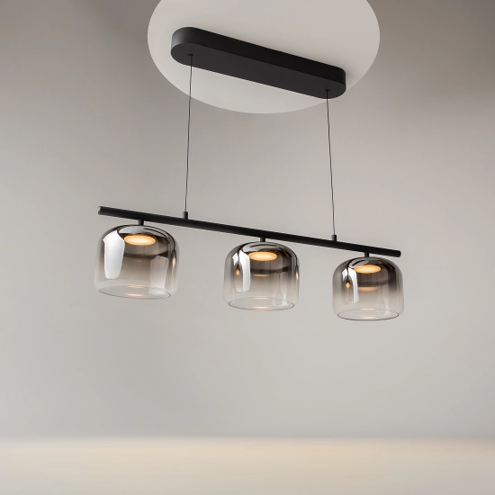 Lampa wisząca Maytoni MOD286PL-L12B3K - kolor czarny - zdjęcie dodatkowe 5