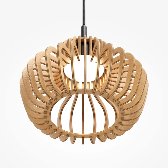 Lampa wisząca Maytoni MOD465PL-L12BK2 - kolor czarny - zdjęcie produktu