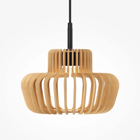 Lampa wisząca Maytoni MOD465PL-L12BK2 - kolor czarny - zdjęcie dodatkowe 1