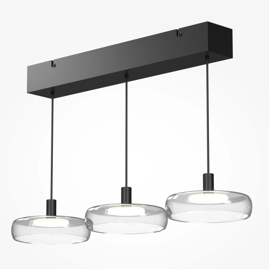 Lampa wisząca Maytoni MOD498PL-L25BK - kolor czarny - zdjęcie dodatkowe 1