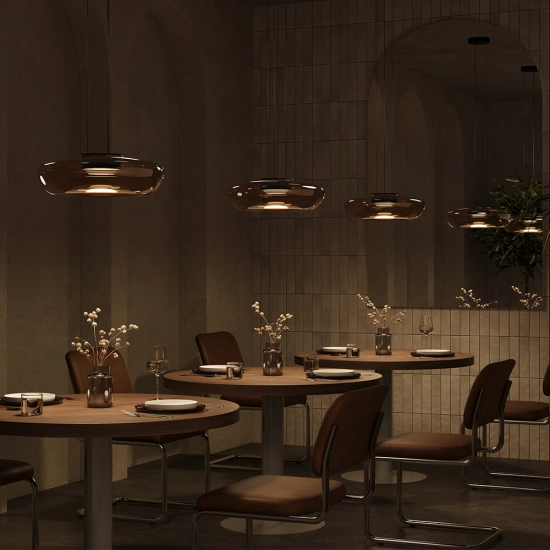 Lampa wisząca Maytoni MOD501PL-L20BK - kolor czarny - zdjęcie dodatkowe 5