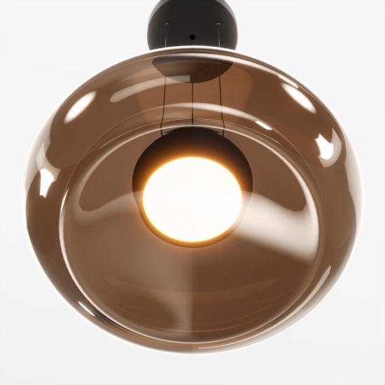 Lampa wisząca Maytoni MOD501PL-L20BK1 - kolor czarny - zdjęcie produktu