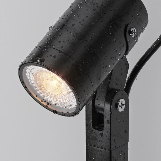 Lampa ogrodowa krajobrazowa Scope GU10 czarny O025FL-01B1 Maytoni - zdjęcie dodatkowe 1