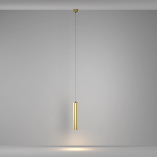 Lampa wisząca Calipso GU10 1x10W mosiądz P106PL-01-GU10-BS Maytoni - zdjęcie dodatkowe 1