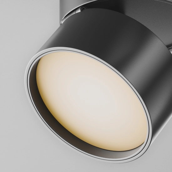 Oprawa szynoprzewodowa 1-fazowa Onda LED 12W 2700K czarny TR007-1-12W2.7K-B-1 Maytoni - zdjęcie dodatkowe 2