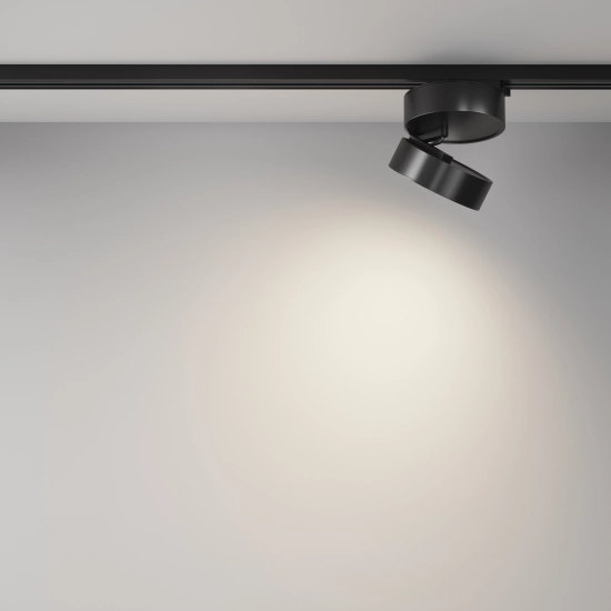 Oprawa szynoprzewodowa 1-fazowa Onda LED 18W 4000K czarny TR007-1-18W3K-B4K Maytoni - zdjęcie dodatkowe 3