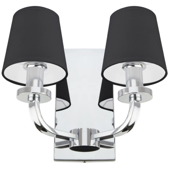Kinkiet NEW YORK W02503CH-BK CosmoLight - zdjęcie produktu