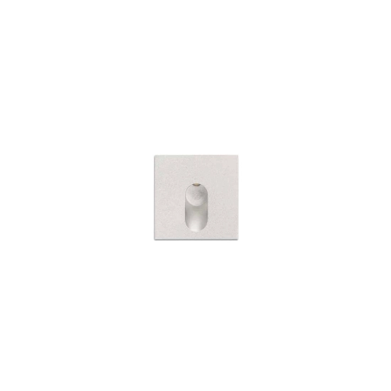MEMPHIS SQ wpuszczana w ścianę srebrno-szara 230V LED 3W 60° 3000K R12688 Rendl light studio