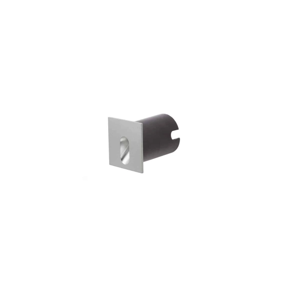 MEMPHIS SQ wpuszczana w ścianę srebrno-szara 230V LED 3W 60° 3000K R12688 Rendl light studio