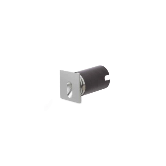 MEMPHIS SQ wpuszczana w ścianę srebrno-szara 230V LED 3W 60° 3000K R12688 Rendl light studio