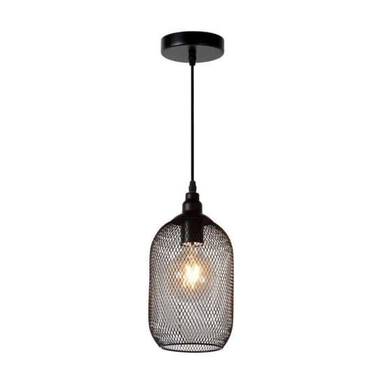 MESH Lampa wisząca Ø 15 cm E27 czarny 43404/15/30 Lucide - zdjęcie produktu