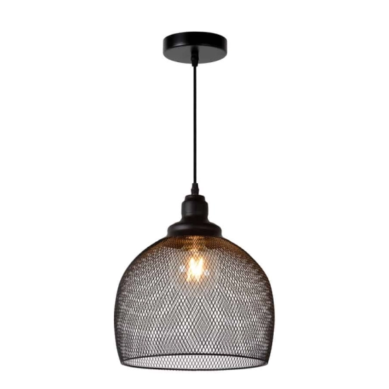 MESH Lampa wisząca Ø 28 cm E27 czarny 43404/28/30 Lucide - zdjęcie produktu