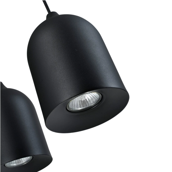 Metalowa lampa wisząca Nilo czarna 2xGU10 LP-0110/2L BK Light Prestige