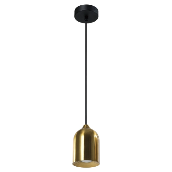 Metalowa lampa wisząca Nilo złota LP-0110/1P GD Light Prestige