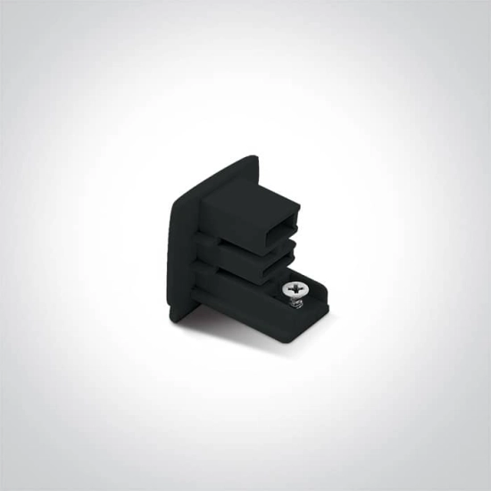 Zaślepka maskująca uniwersalna do szynoprzewodów czarna MHT1-N-BK MaxLight - zdjęcie produktu