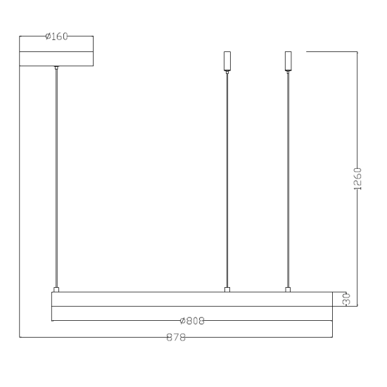 kinkiecik.pl Lampa wisząca złota MIDWAY LP-033/1P L GD LIGHT PRESTIGE