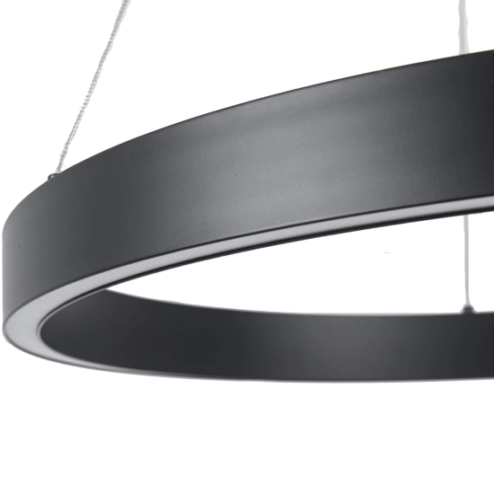 Lampa wisząca czarna MIDWAY Triangle LP-033/1P S BK LIGHT PRESTIGE --- wysyłka 24H ----