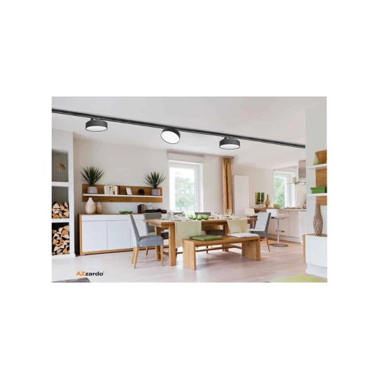 Mikka Track 3Line (black) AZ4516 LED 24W 1700lm 3000K METAL ACRYL AZZARDO