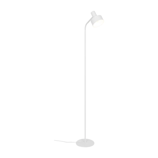 Minimalistyczna lampa podłogowa Matis biała 2512244001 Nordlux