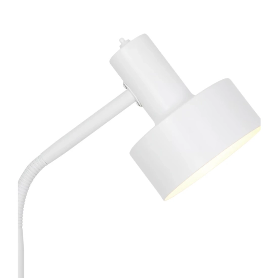 Minimalistyczna lampa podłogowa Matis biała 2512244001 Nordlux