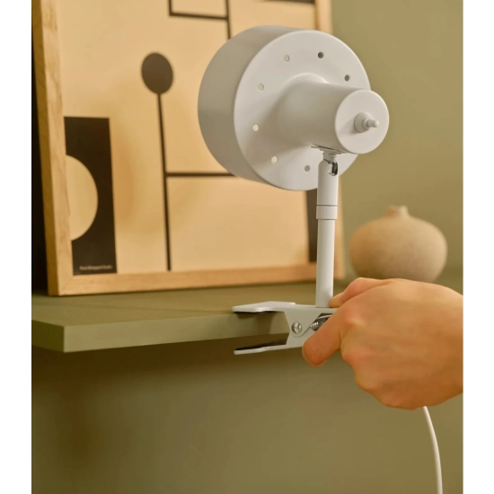 Minimalistyczna lampa z klipsem Matis biała 2512222001 Nordlux